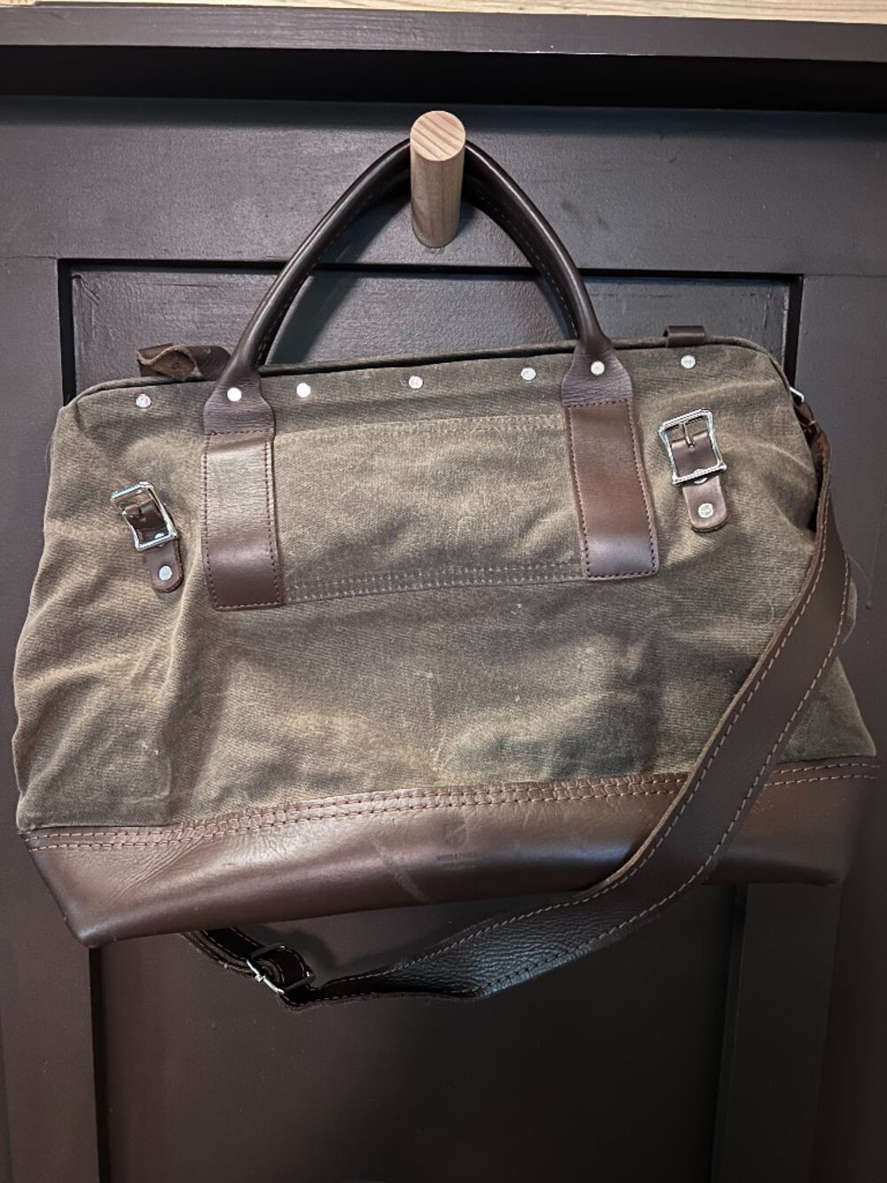 Wood & Faulk Small Weekender Bag